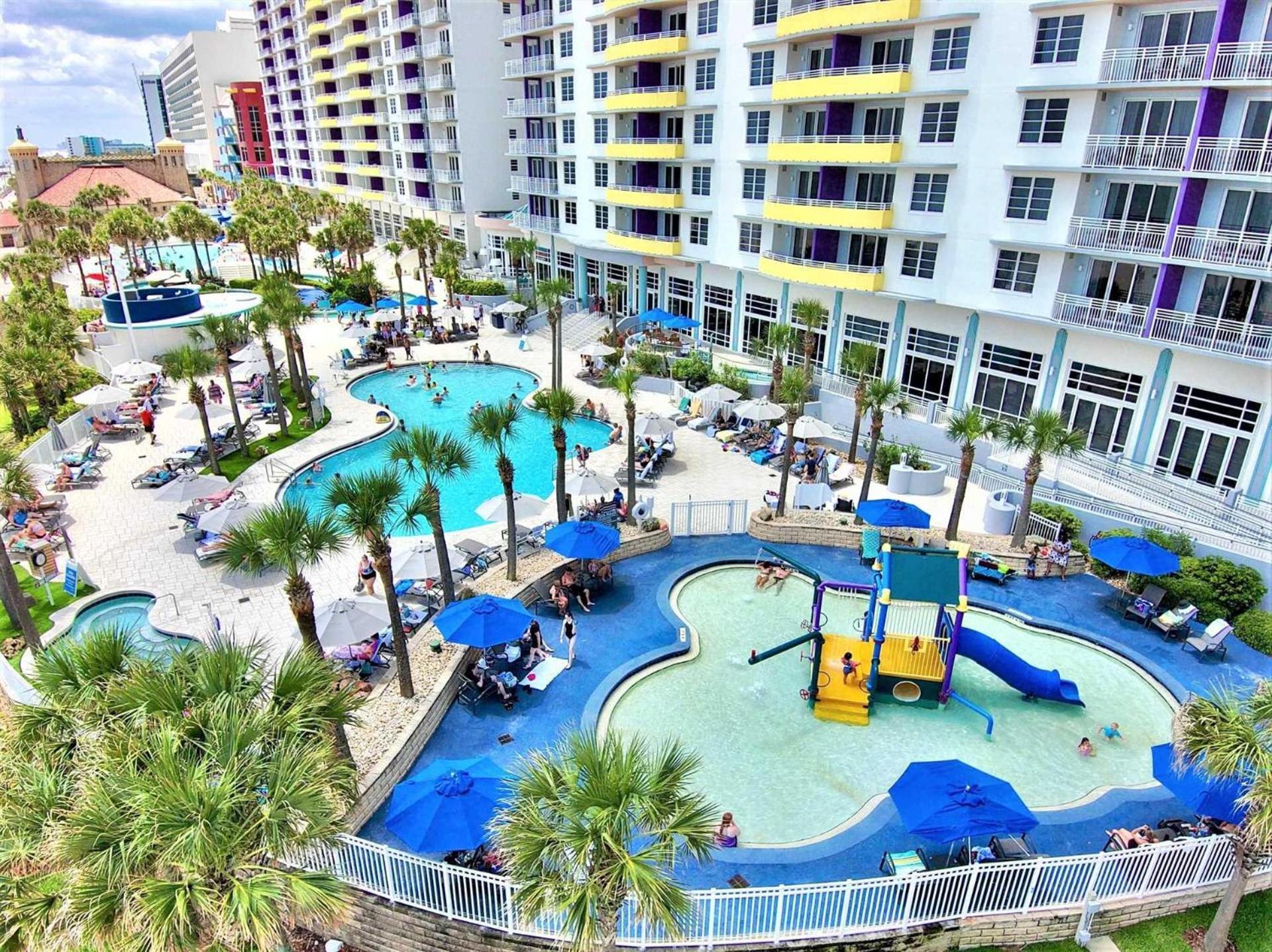 Luxury 2Br Dbl Balcony Direct Ocean Wyndham Resort Daytona Beach Zewnętrze zdjęcie