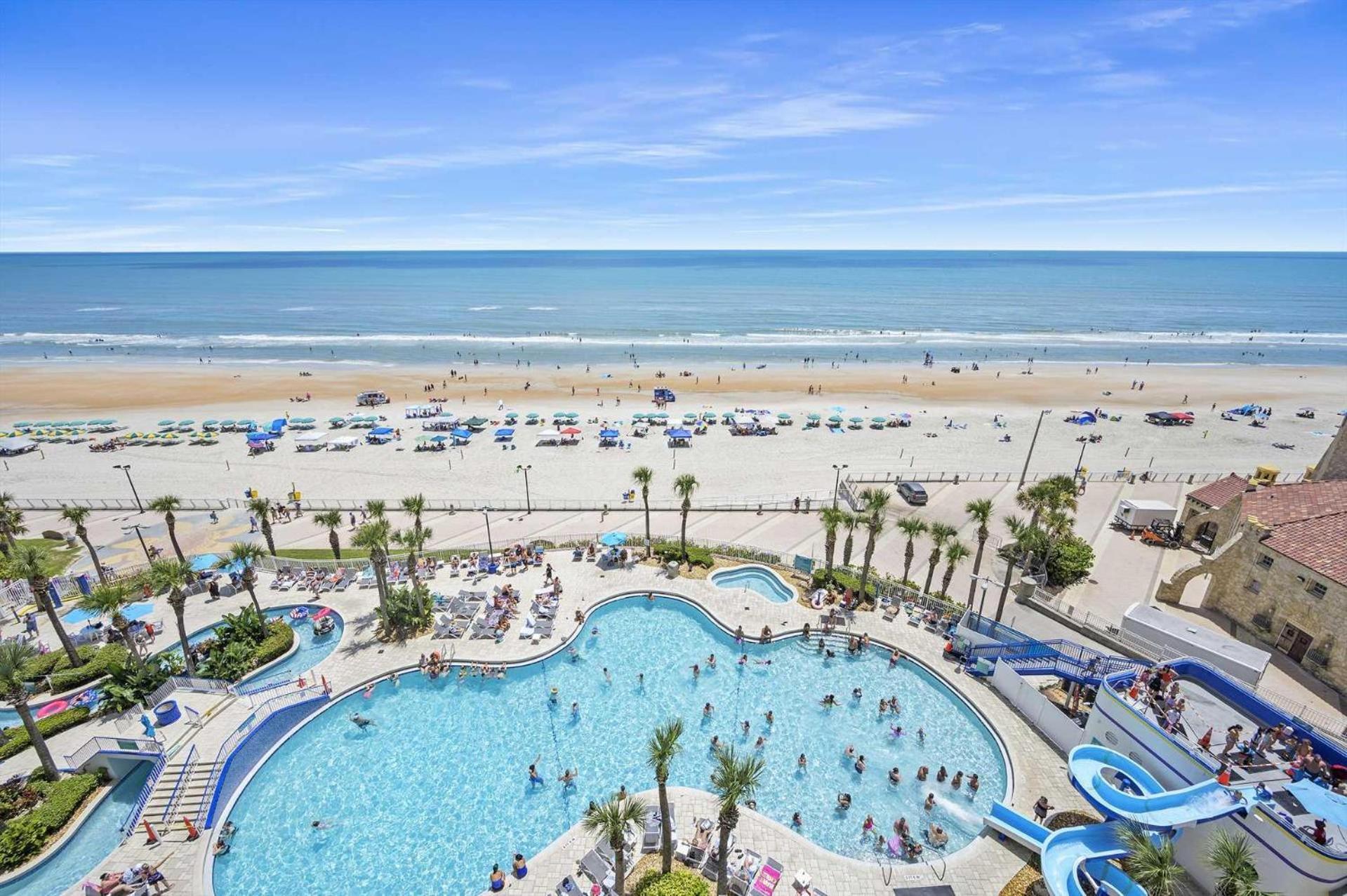 Luxury 2Br Dbl Balcony Direct Ocean Wyndham Resort Daytona Beach Zewnętrze zdjęcie